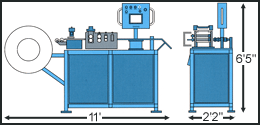 Diagram of ERD-30 Dimensions